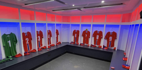 Little Lever Sport Club First Team Dressing Room